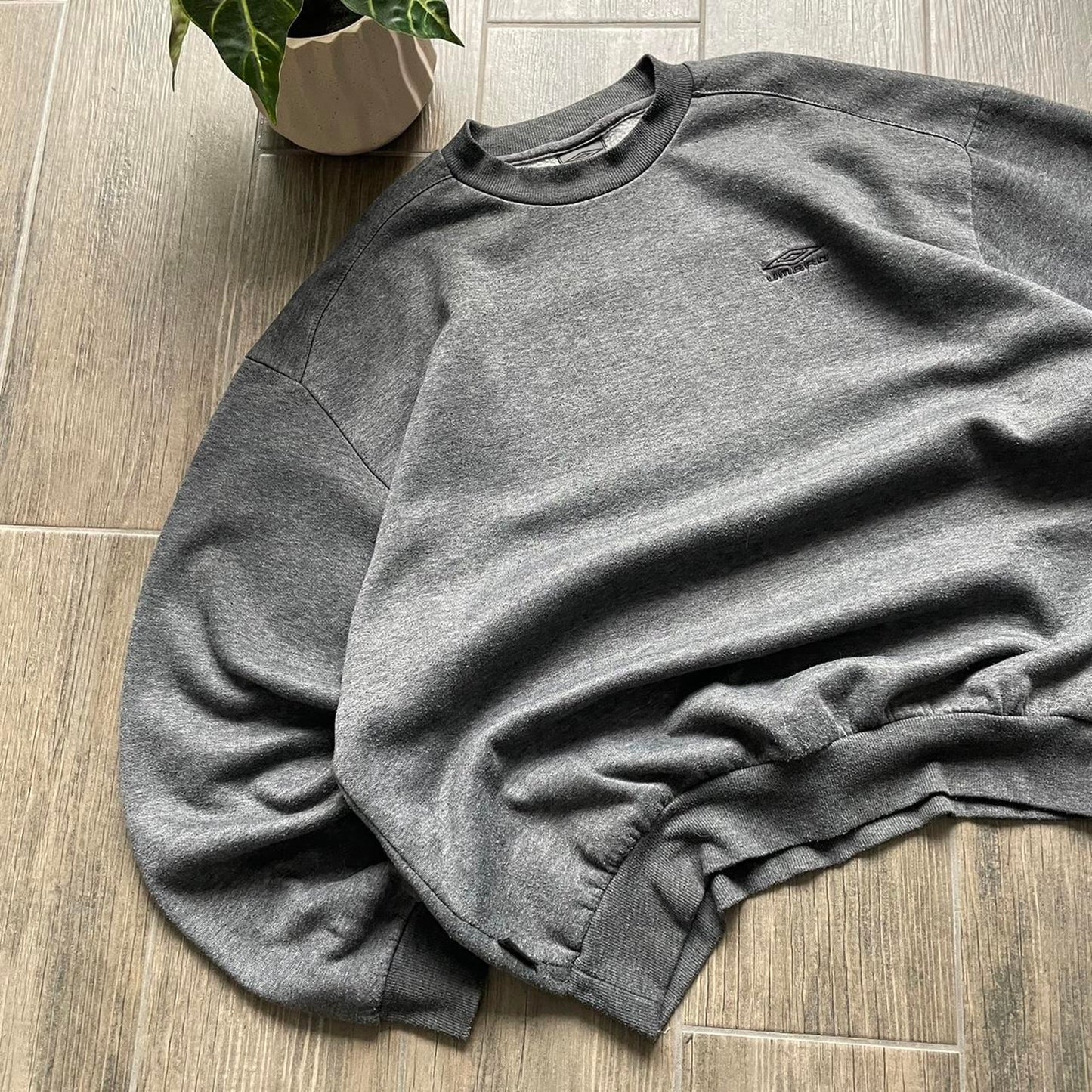 Umbro grey oversized y2k sport XXL sweatshirt
