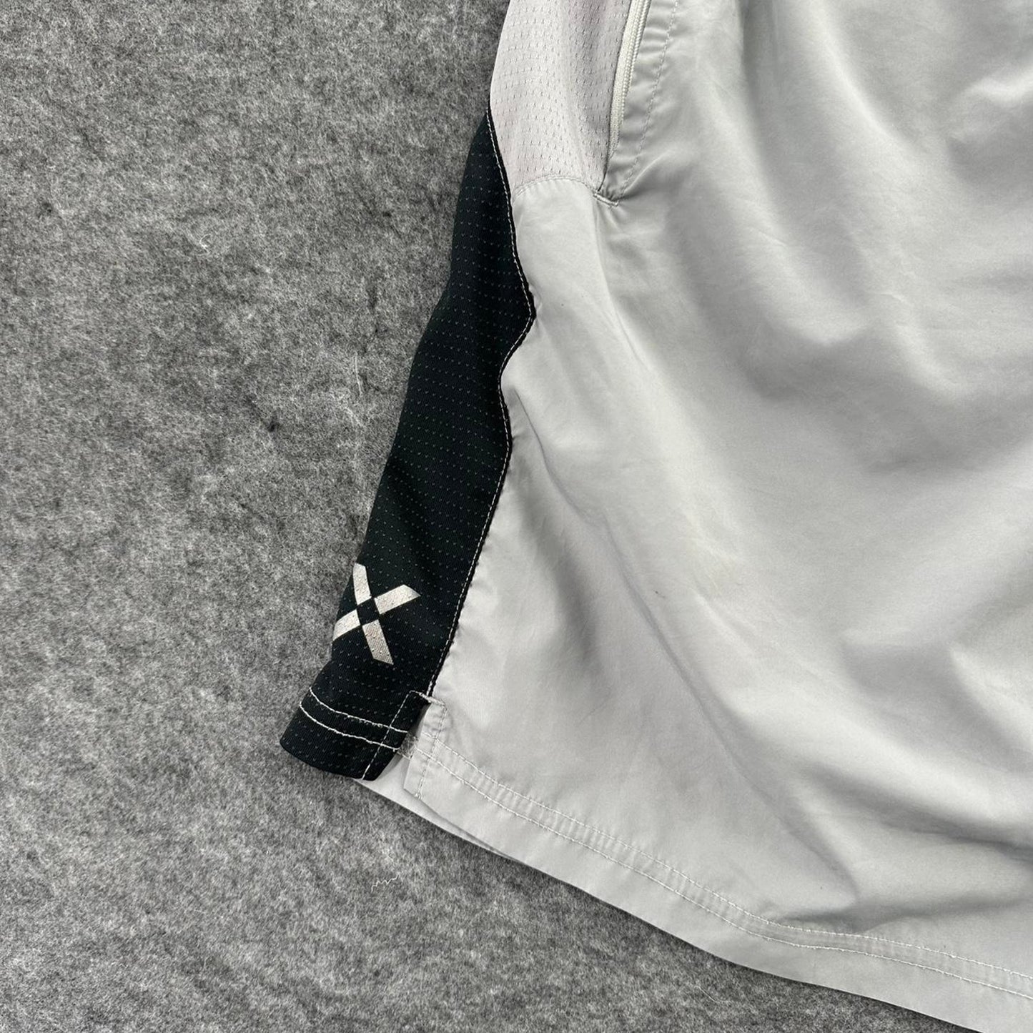 Umbro white shorts with black
