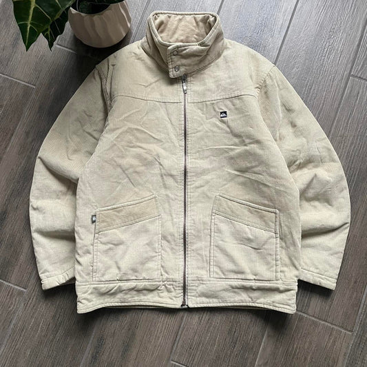 Quiksilver y2k corduroy vintage jacket