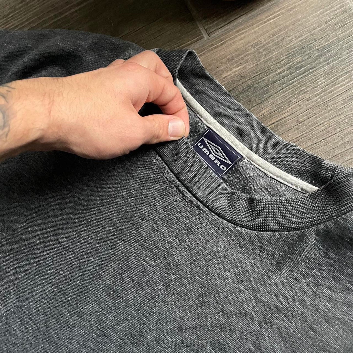 Umbro boxy fit y2k vintage fade XXL sweatshirt