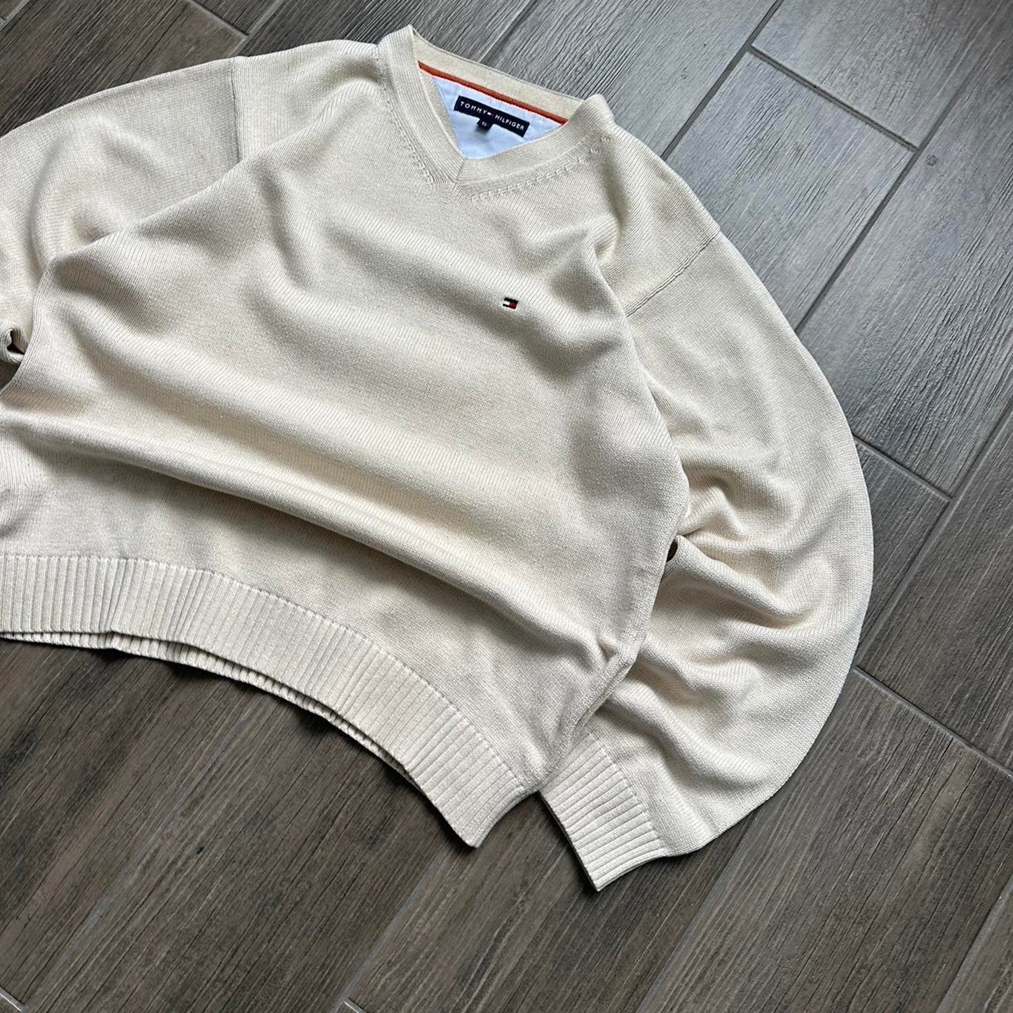 Tommy Hilfiger baggy streetwear vintage sweater