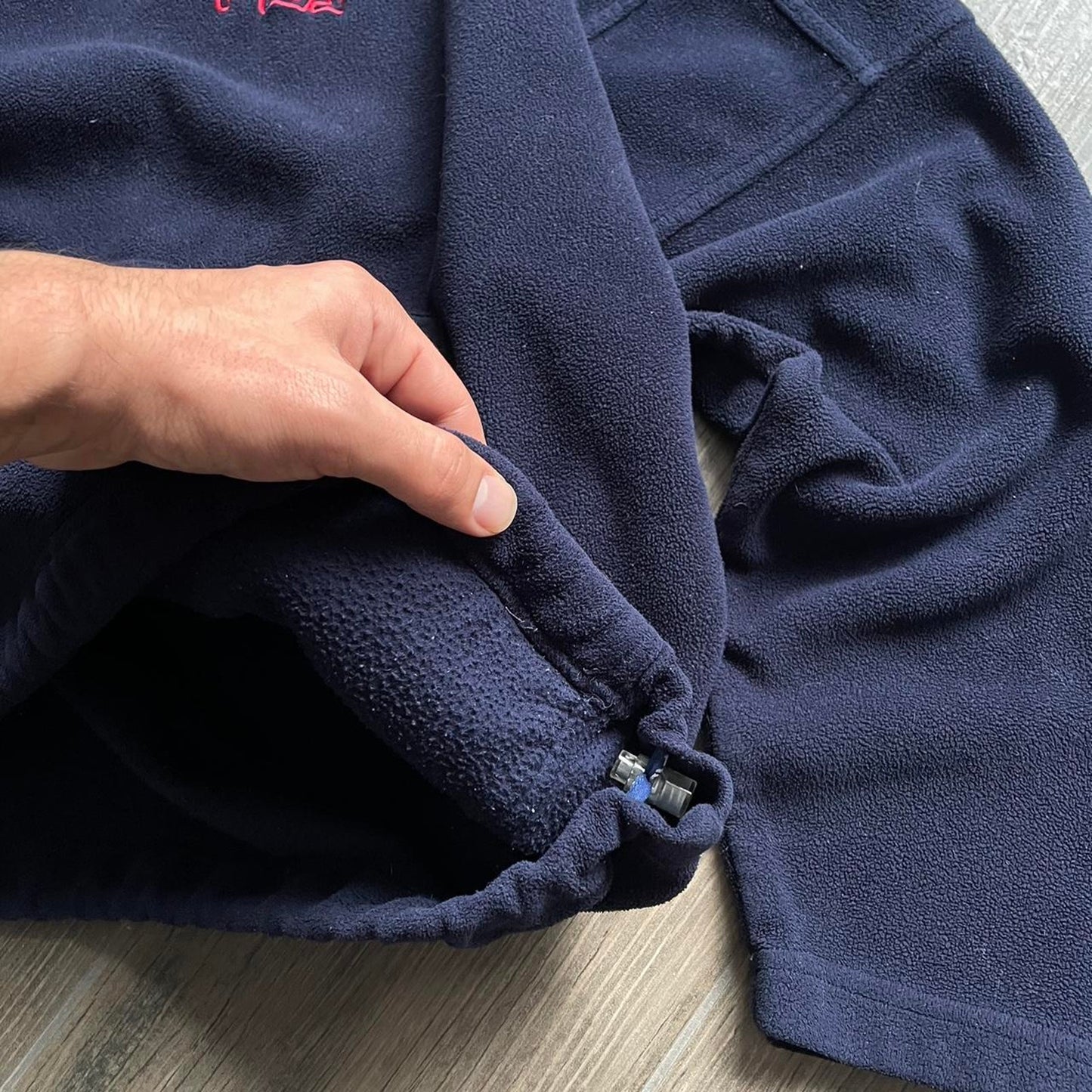 Fila winter baggy navy fleece streetwear M jumper