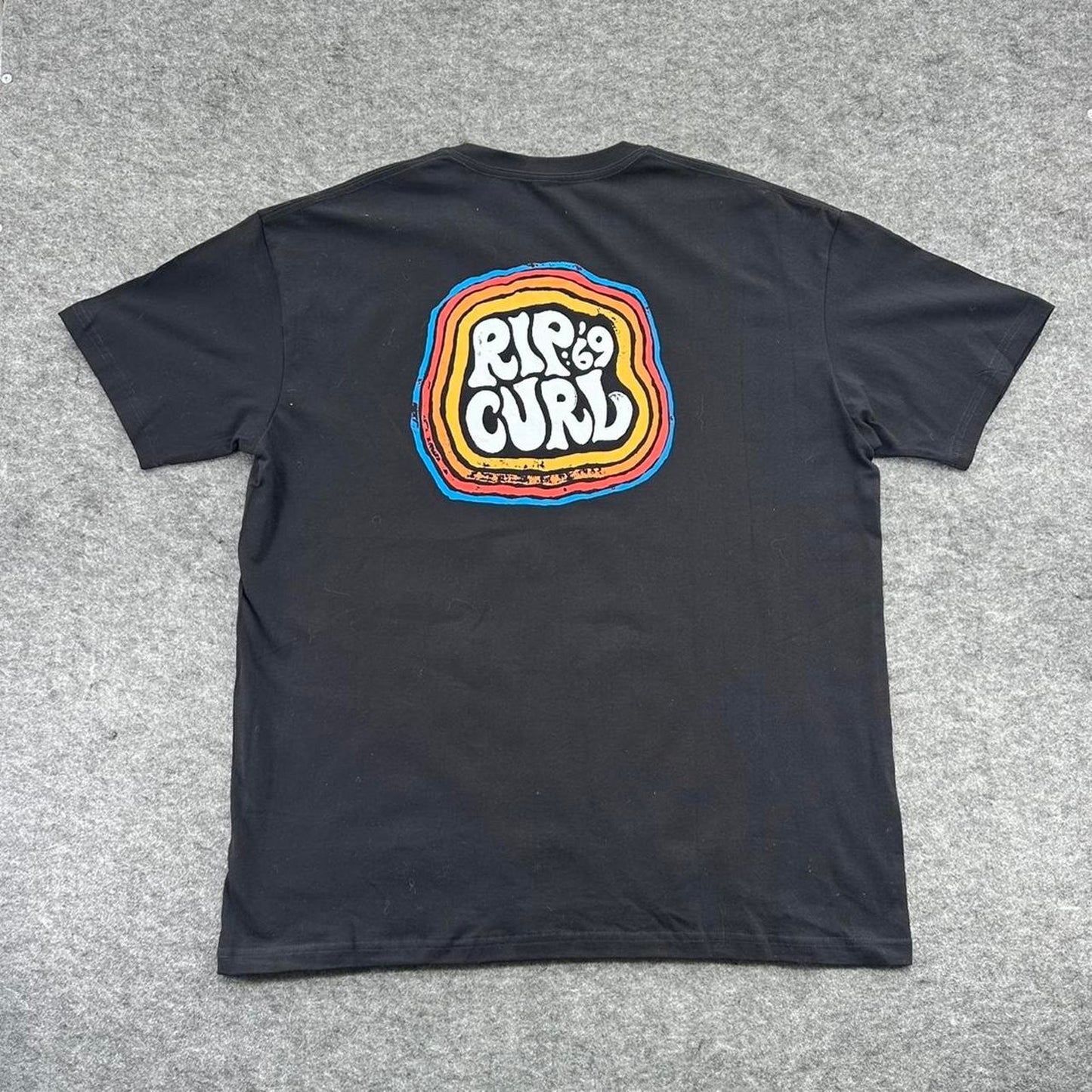 Rip curl black surf tee
