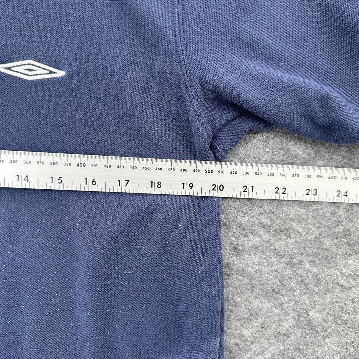 Umbro navy blue polo shirt