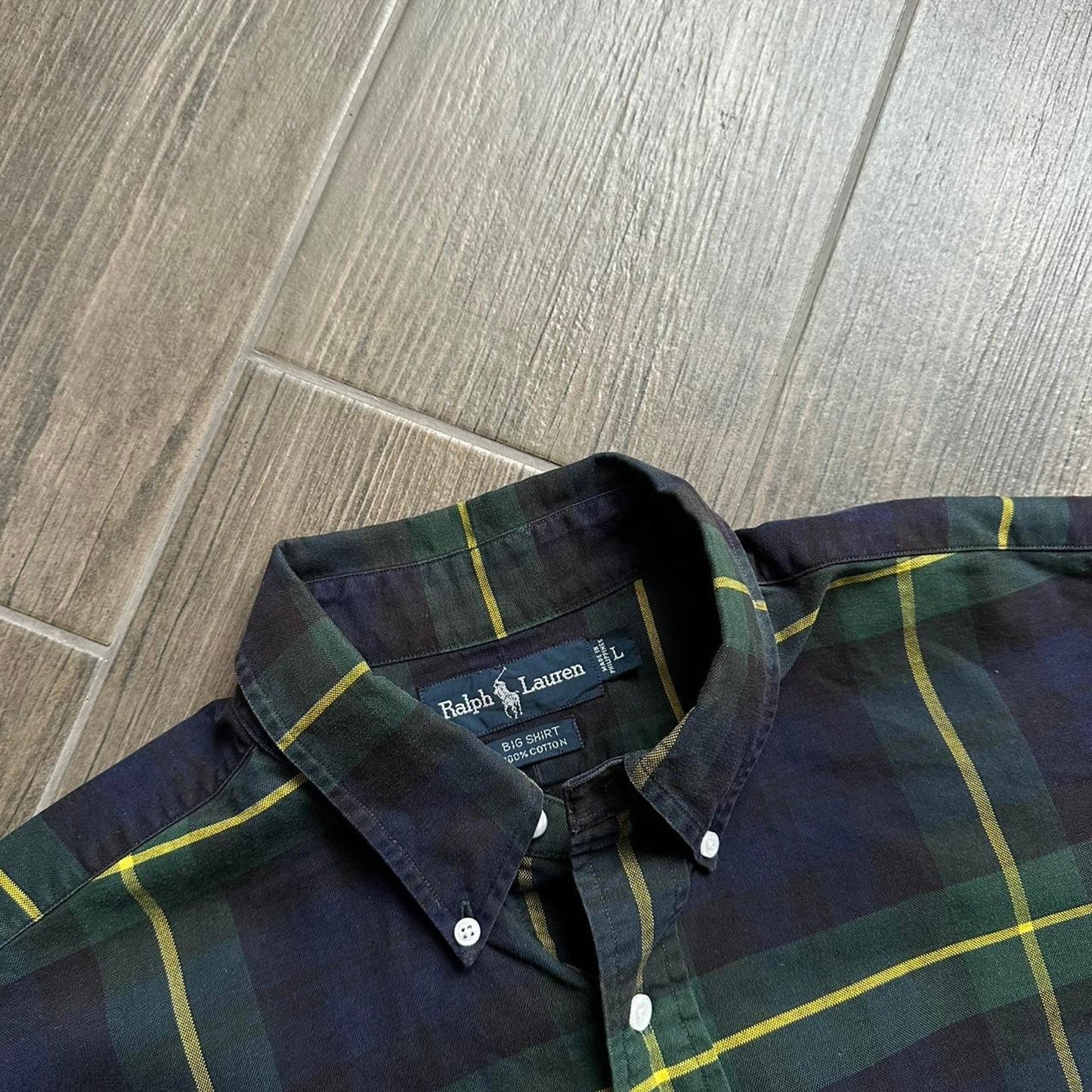 Ralph lauren green and navy