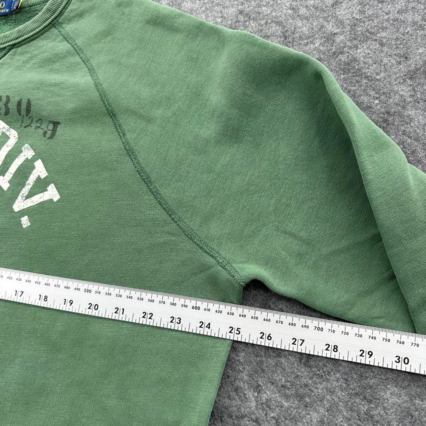 Ralph lauren green crewneck sweatshirt