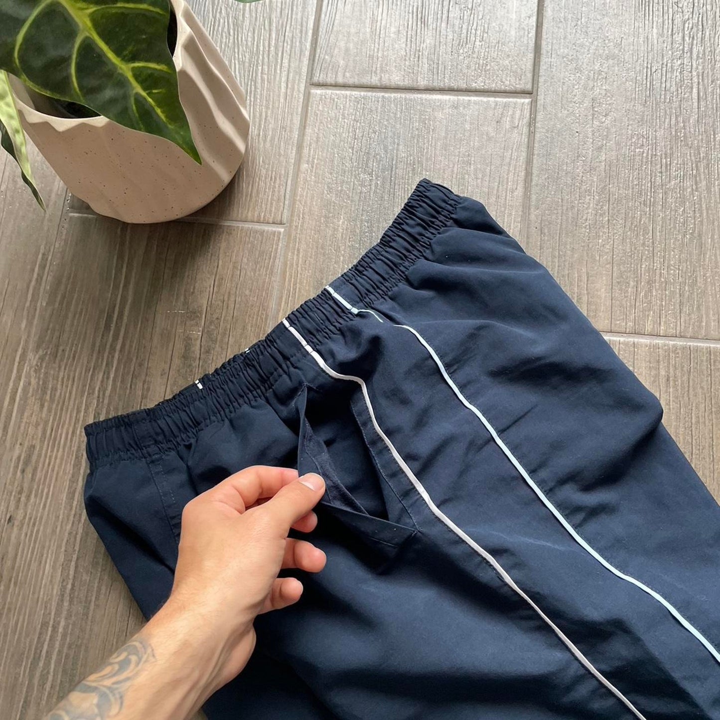 Reebok nylon track gorpcore style S pants