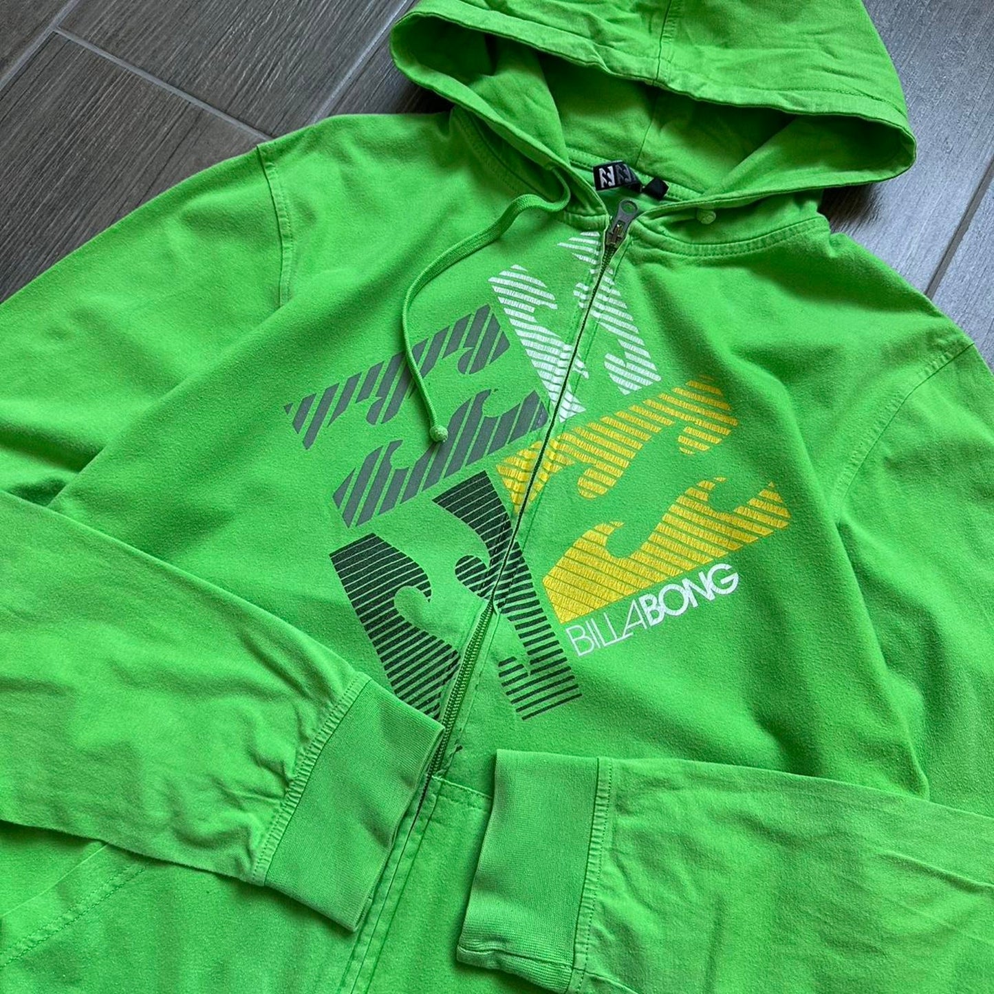 Billabong y2k baggy zip hoodie