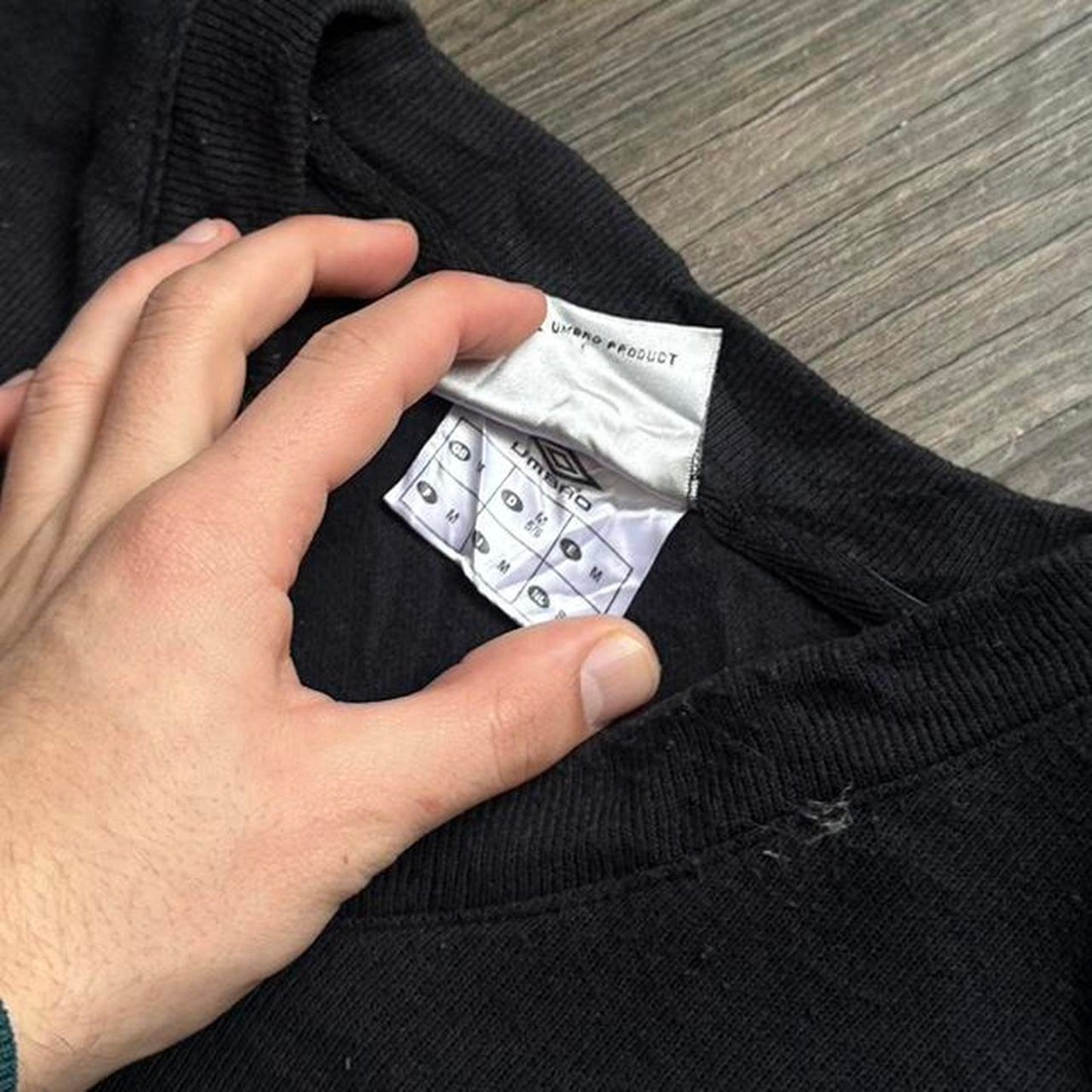 Umbro vintage y2k black sweatshirt