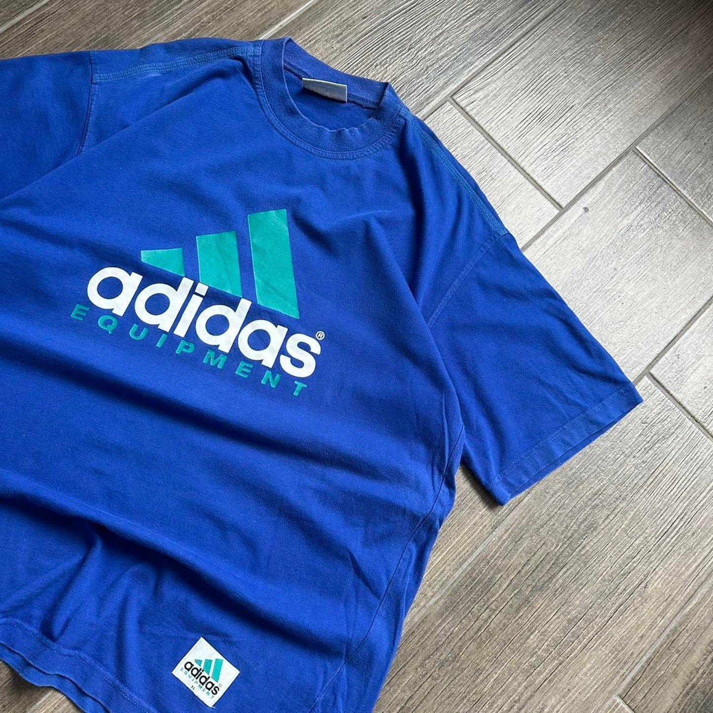 Adidas equipment blue t-shirt
