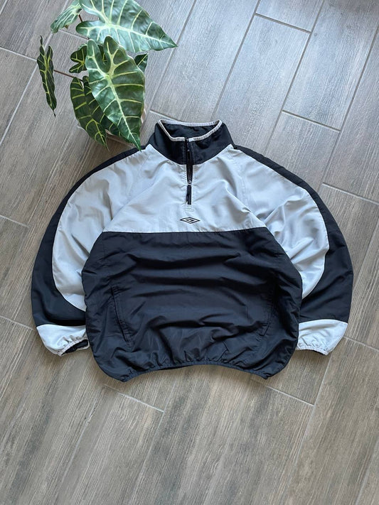 Umbro Vintage Half-Zip Windbreaker Jacket