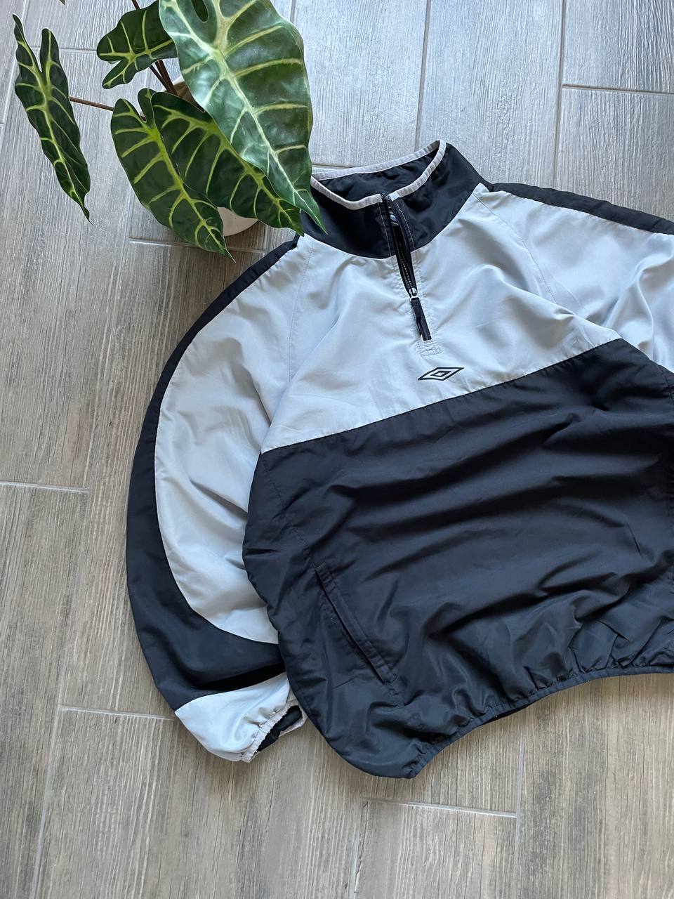 Umbro Vintage Half-Zip Windbreaker Jacket