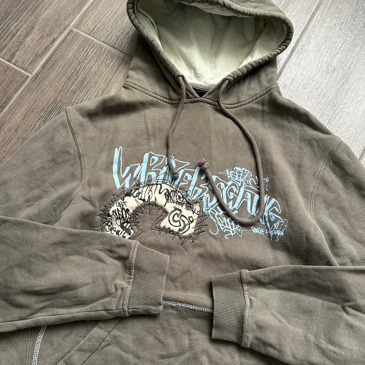 Y2k skater style baggy hoodie