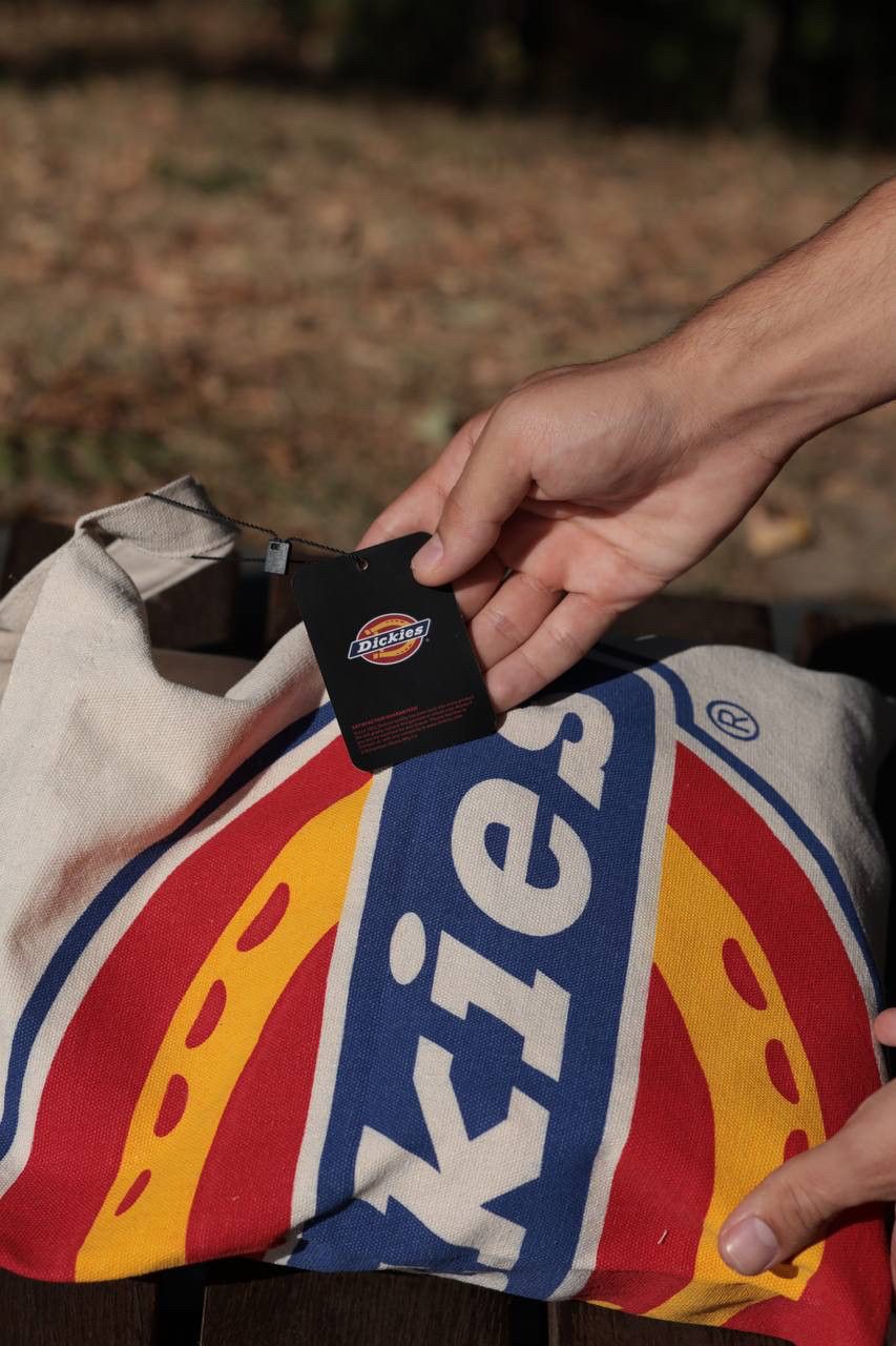 Dickies Big Logo Canvas Shopper Tote Bag