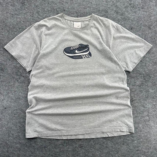 Nike Grey Sneaker Graphic T-Shirt