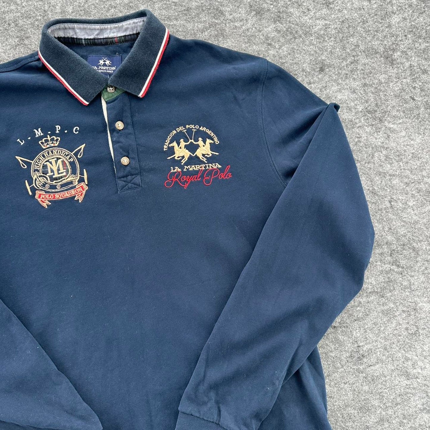 La martina navy blue long