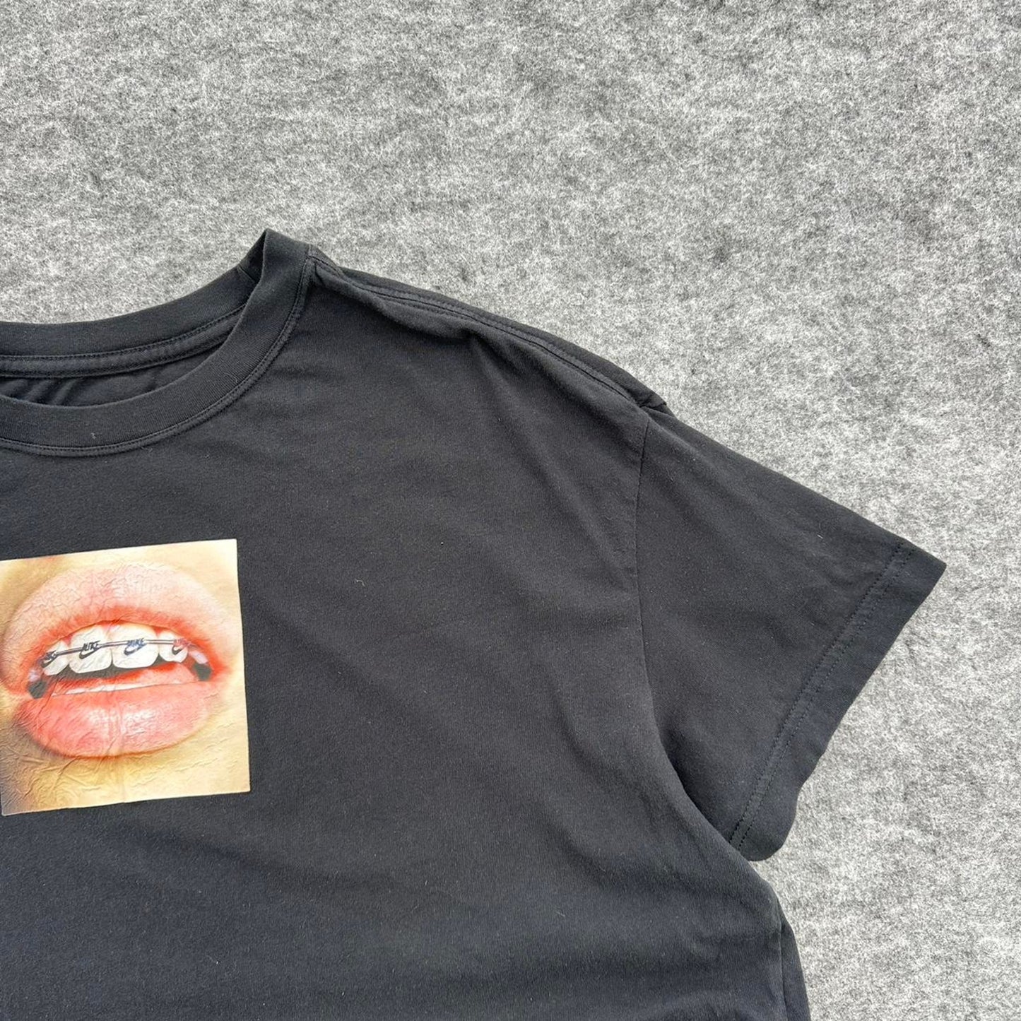 Nike black graphic tee with