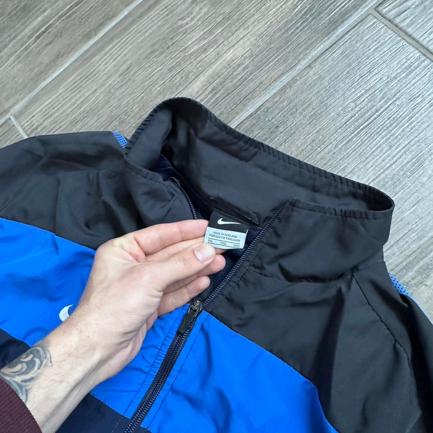 Nike navy y2k baggy streetwear
