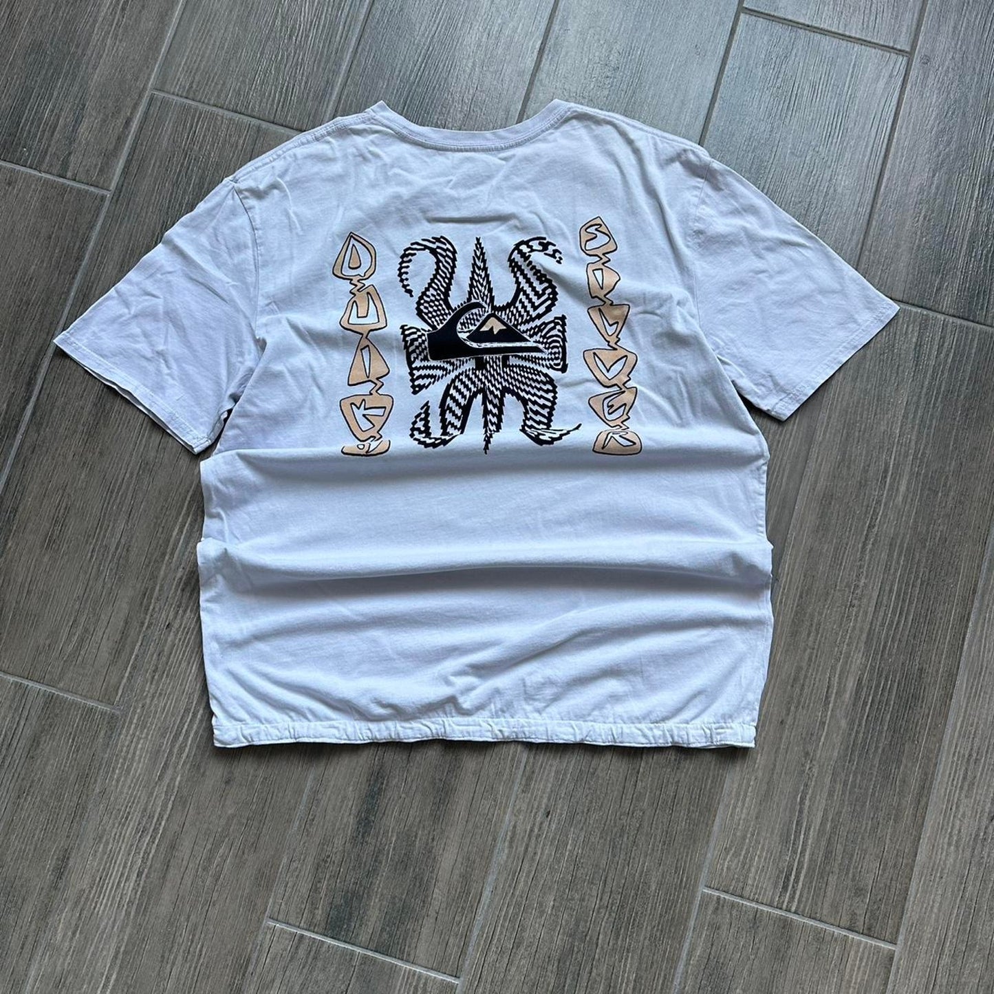 Quiksilver blue surf tee