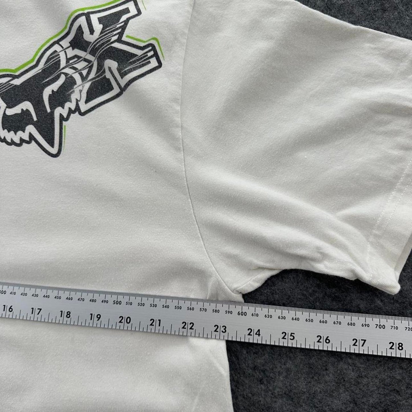 Fox racing white t shirt