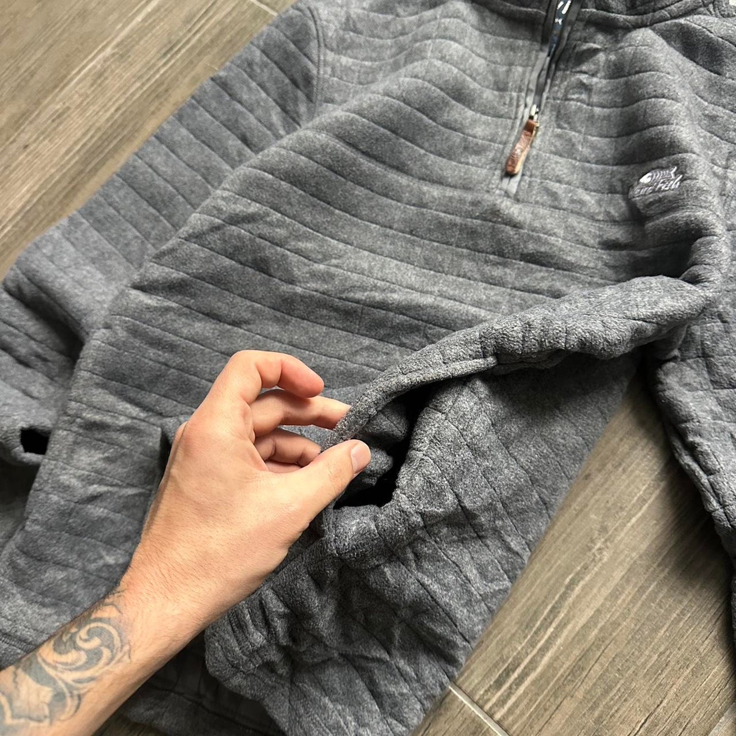 Weird Fish Y2K baggy surf jumper S