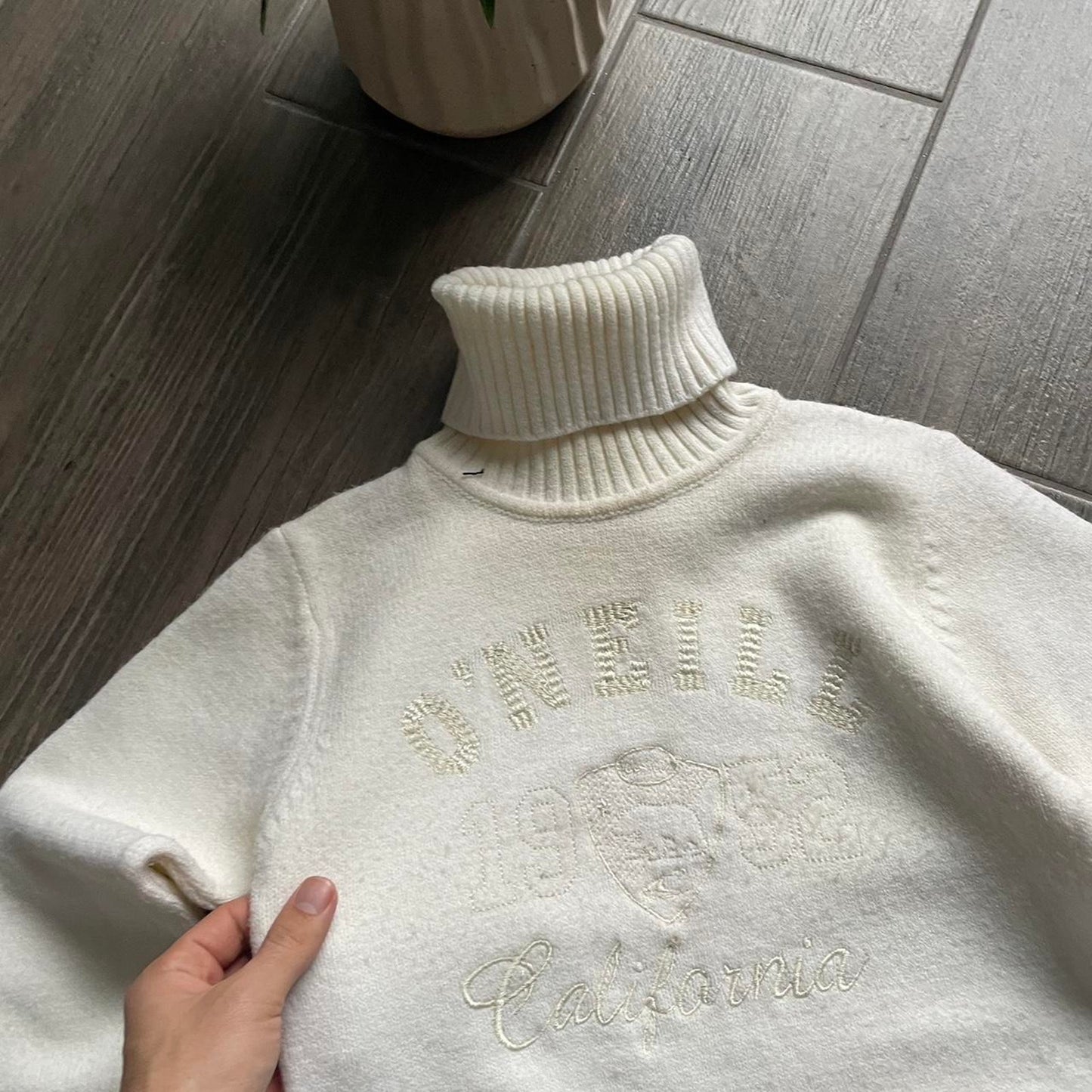 Oneill Y2k wmns knitt zip avant garde XS sweater