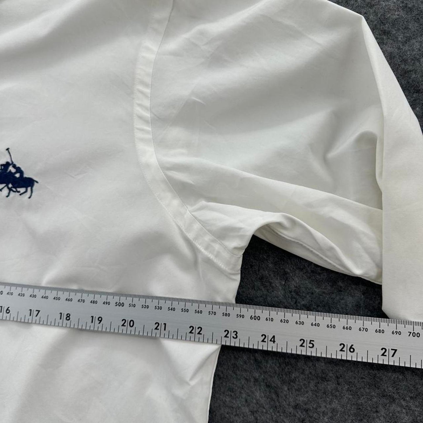 White ralph lauren button up