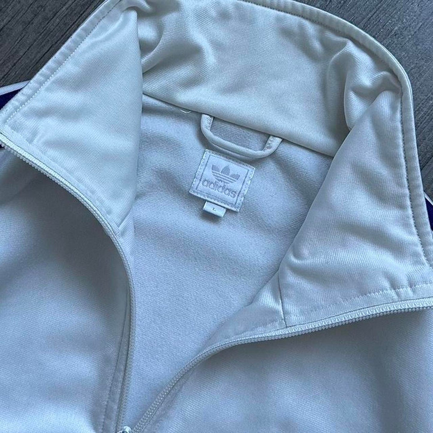 Adidas track top boxy fit y2k L jacket