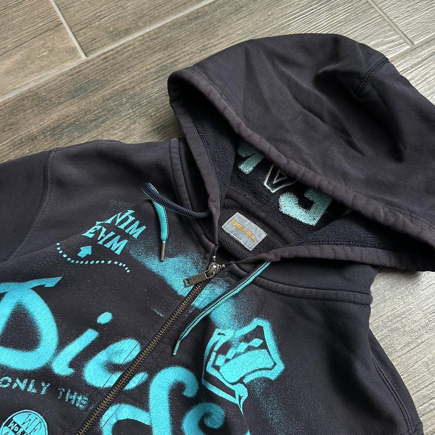 Diesel Y2k Japanese style M-L hoodie