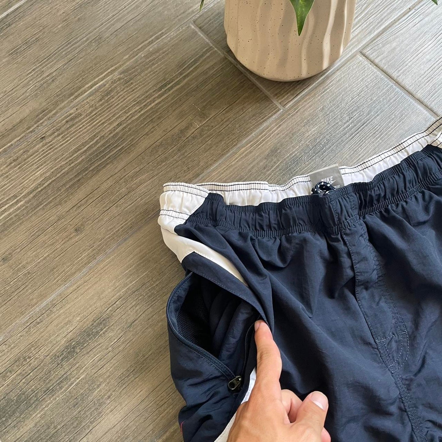 Nike nylon baggy jersey shorts