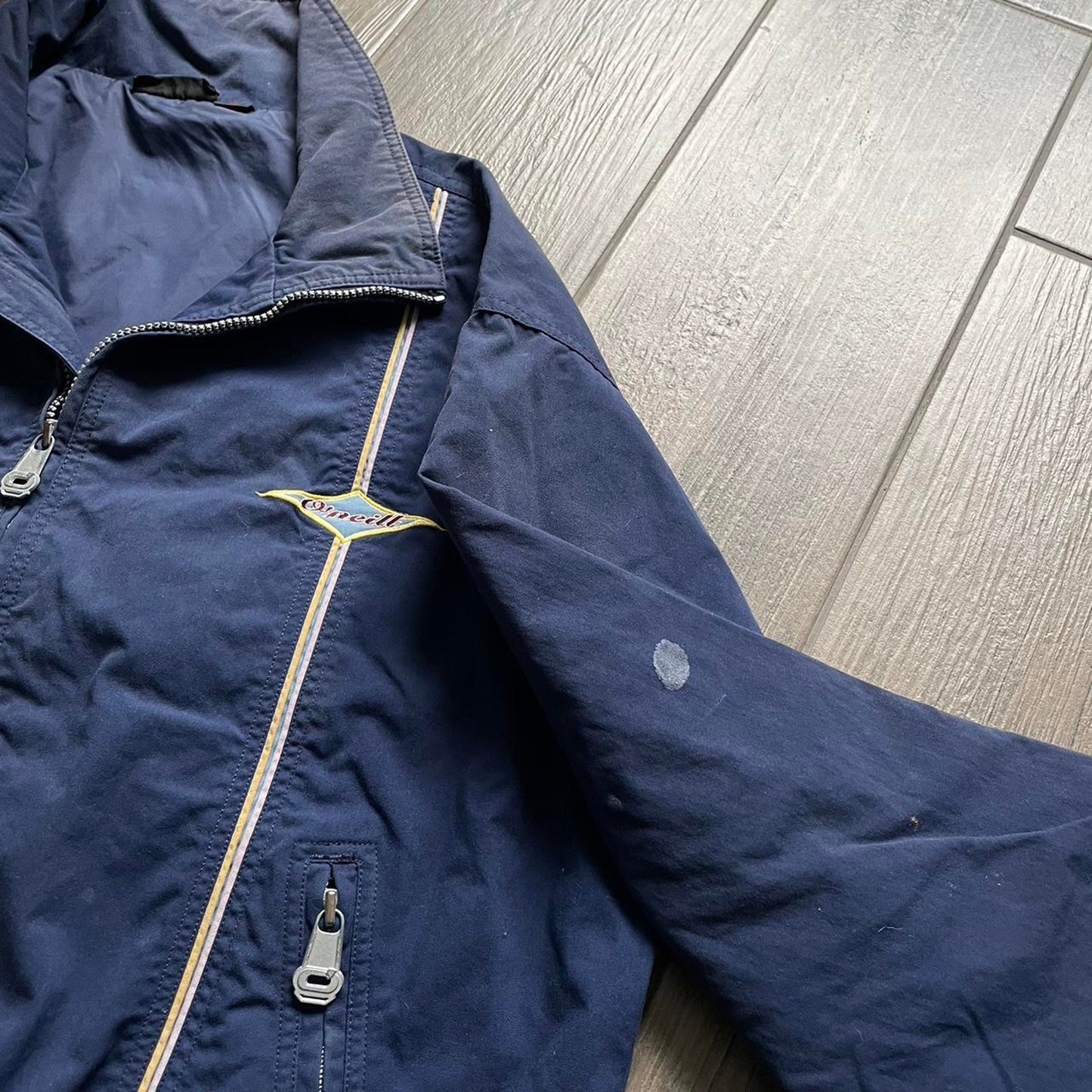 Oneill 90s navy surf-wear corduroy jacket