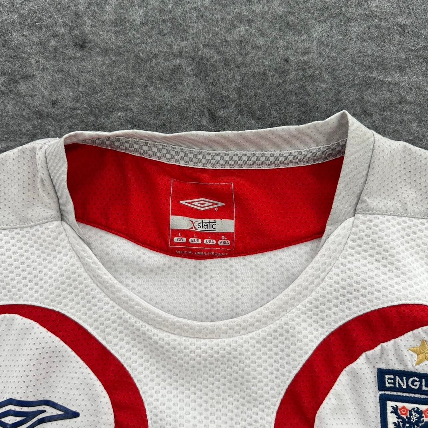 Umbro england white and red