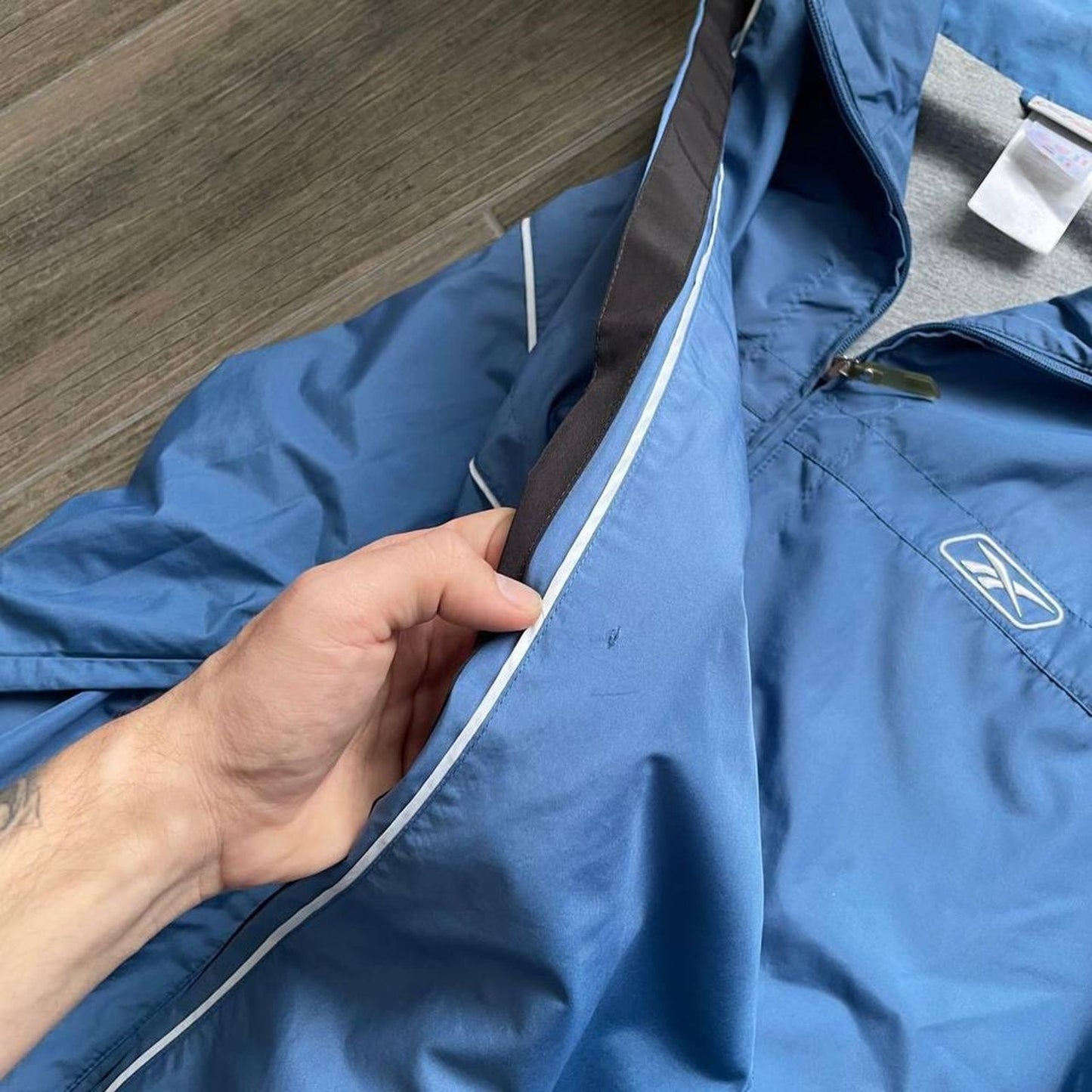 Reebok y2k gorpcore light nylon jacket