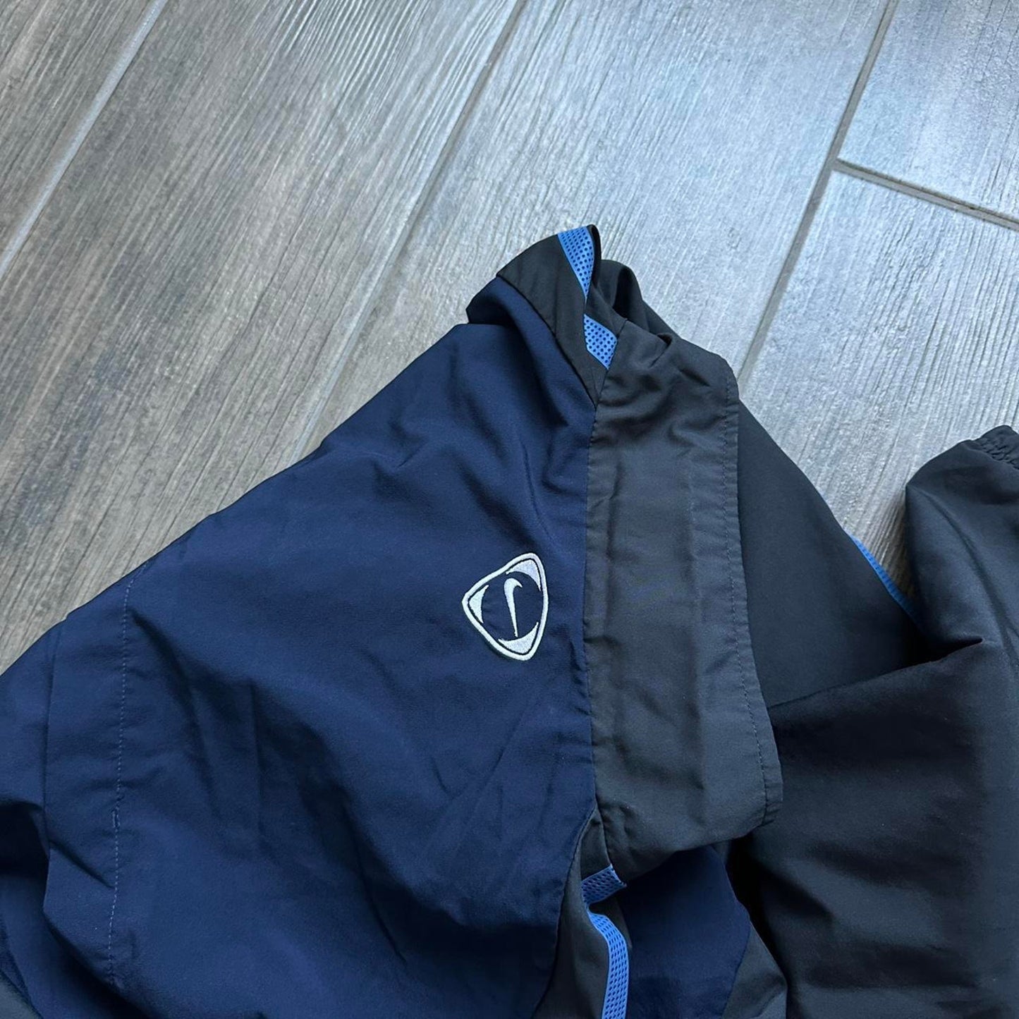 Nike navy y2k baggy streetwear