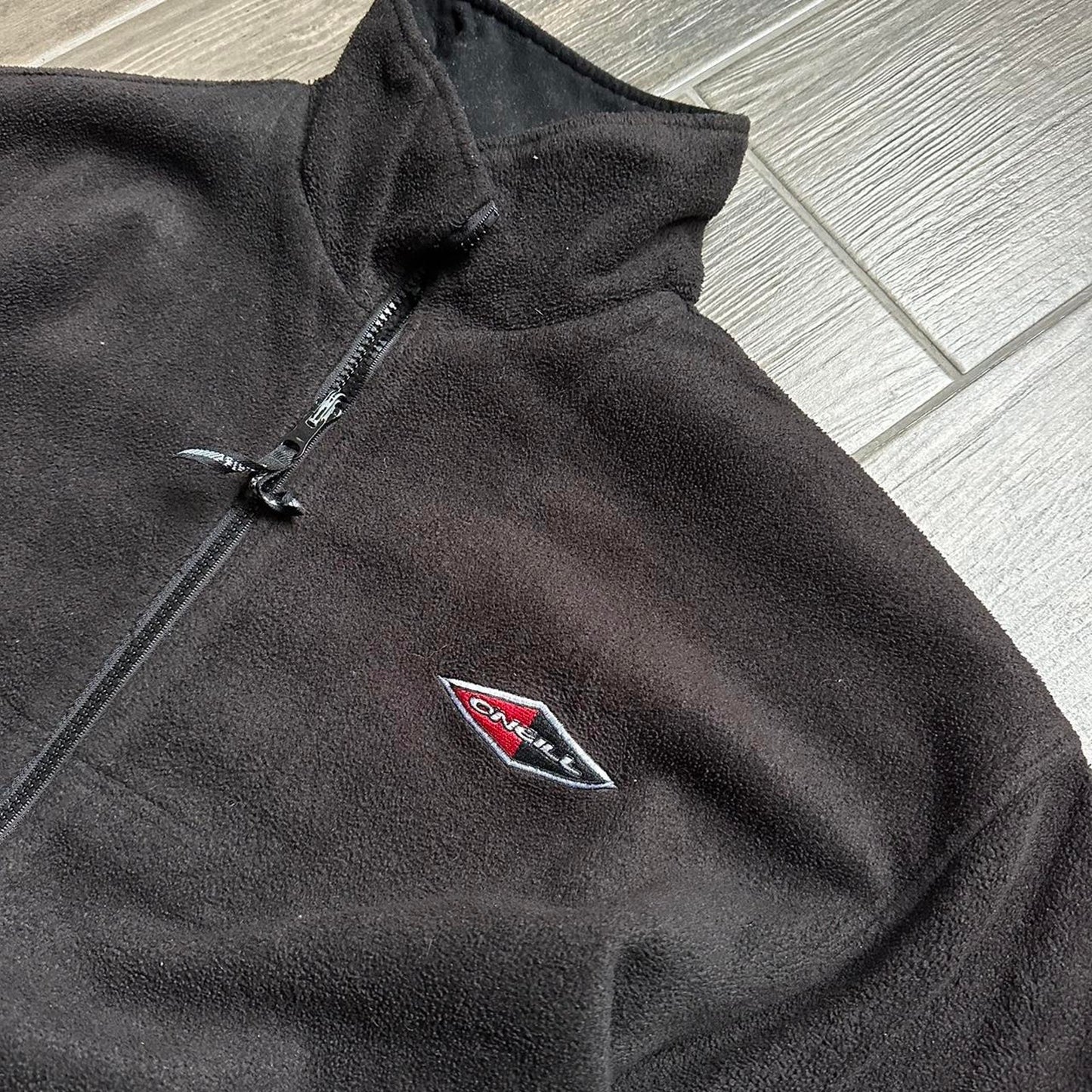 Oneill black fleece surf baggy XL jacket