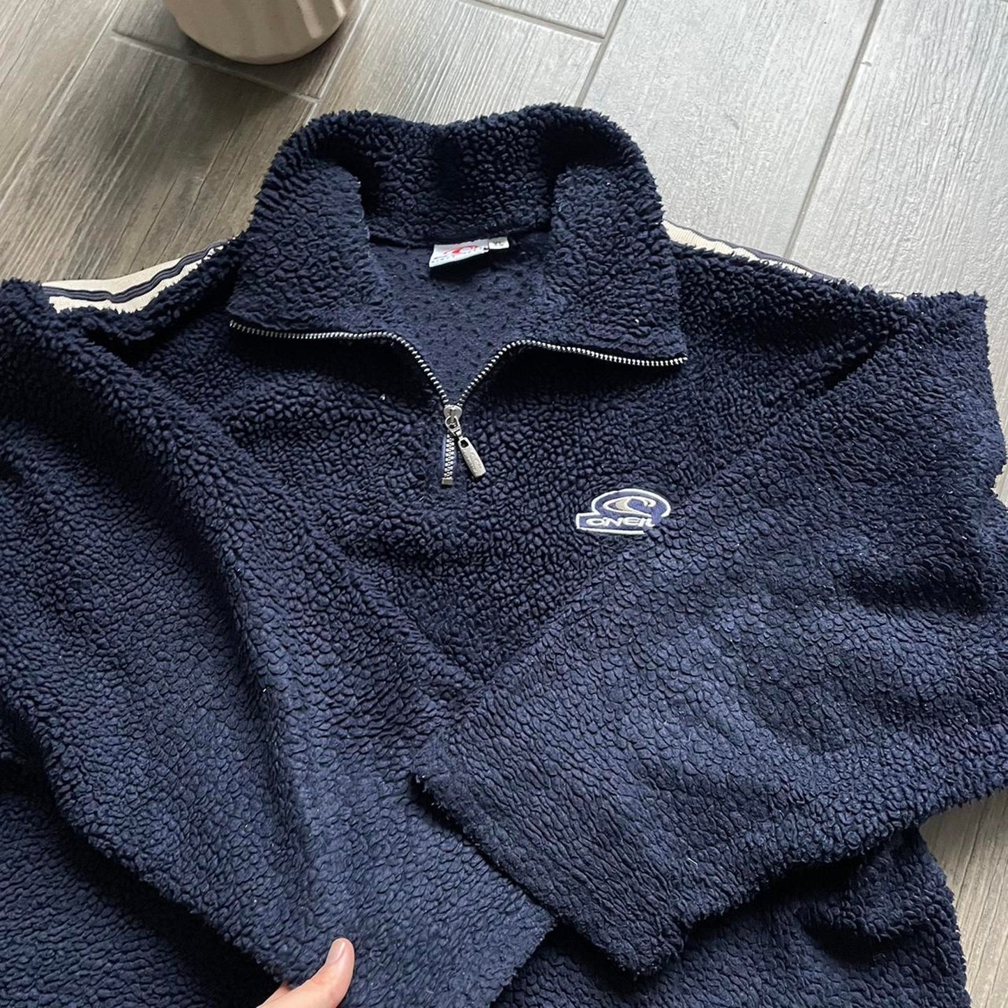 Y2K Oneill fleece navy baggy surf jumper XL