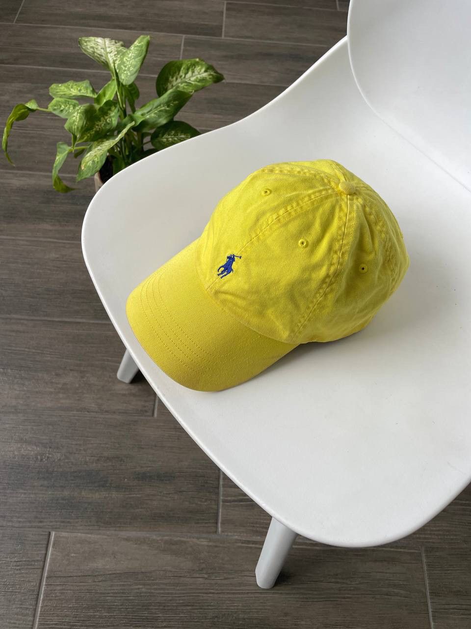 Polo Ralph Lauren y2k yellow cap