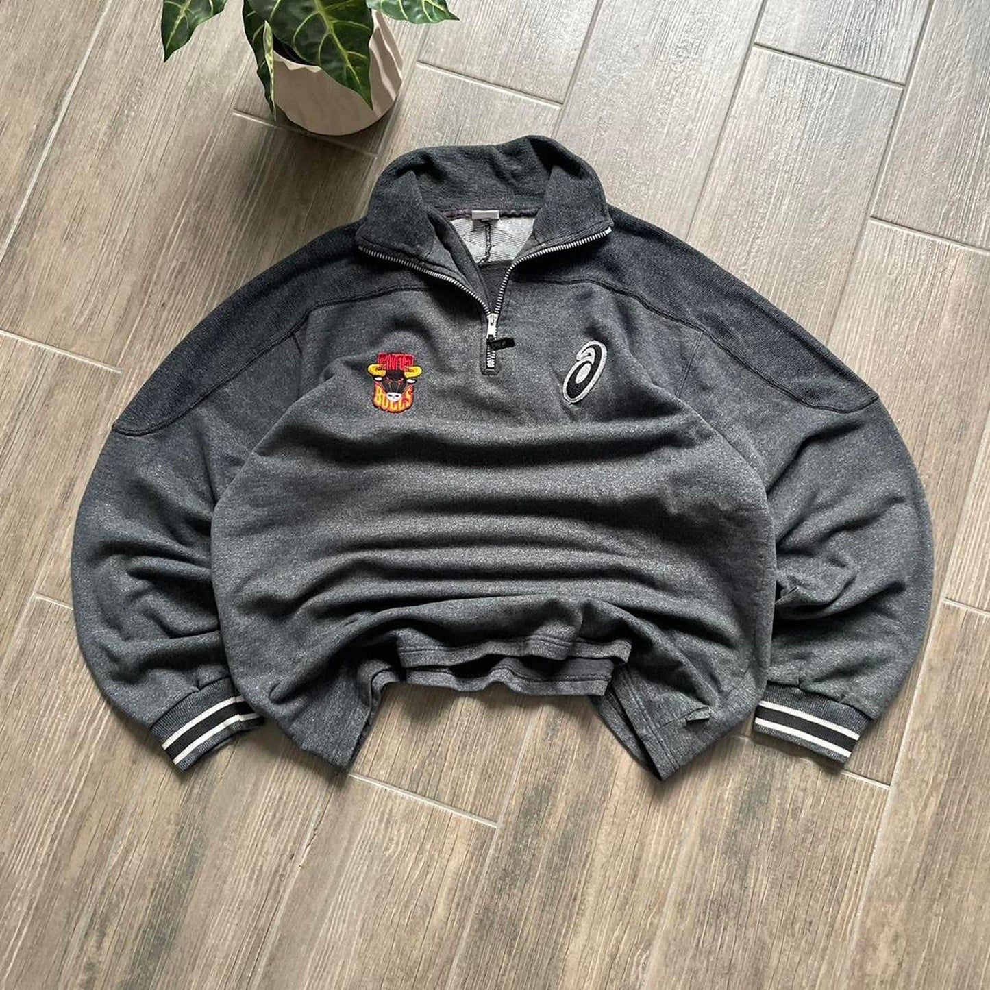 Asics boxy baggy y2k jumper