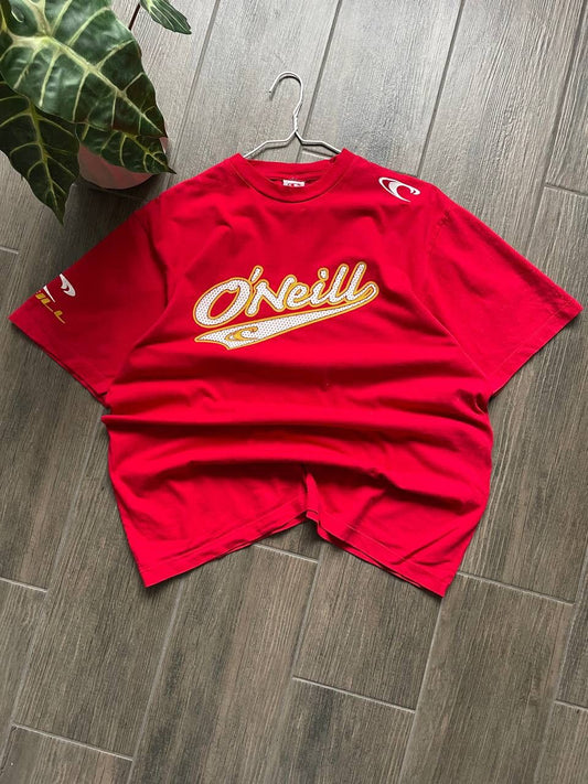 Oneill red vintage baggy surf t-shirt