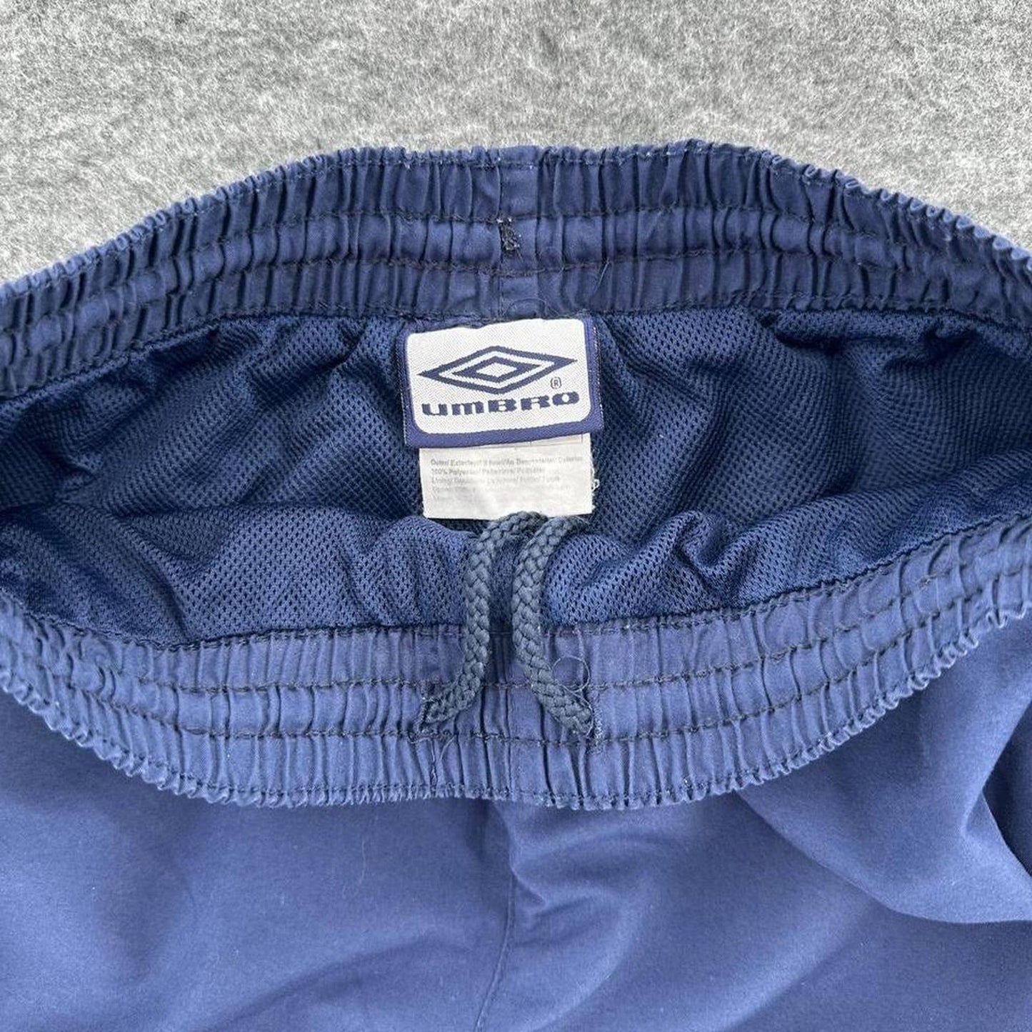 Umbro navy blue shorts with