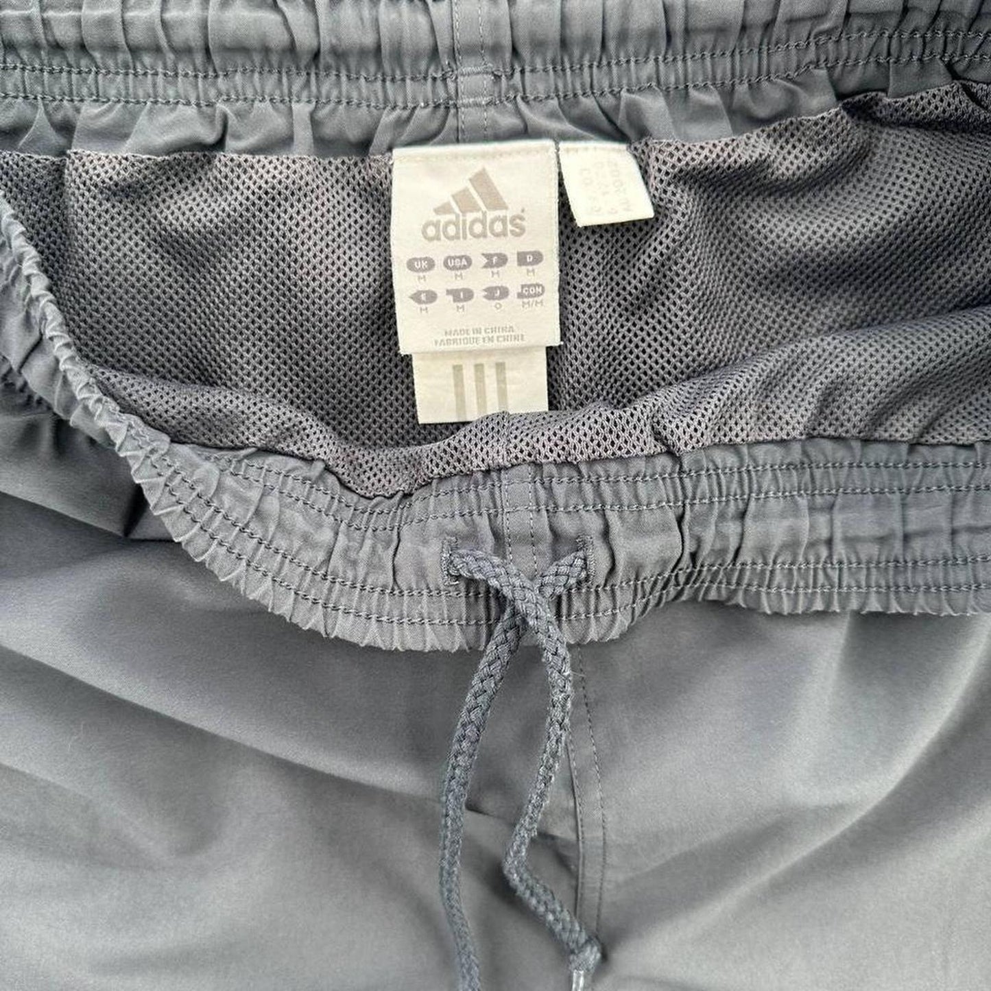 Adidas gray shorts size
