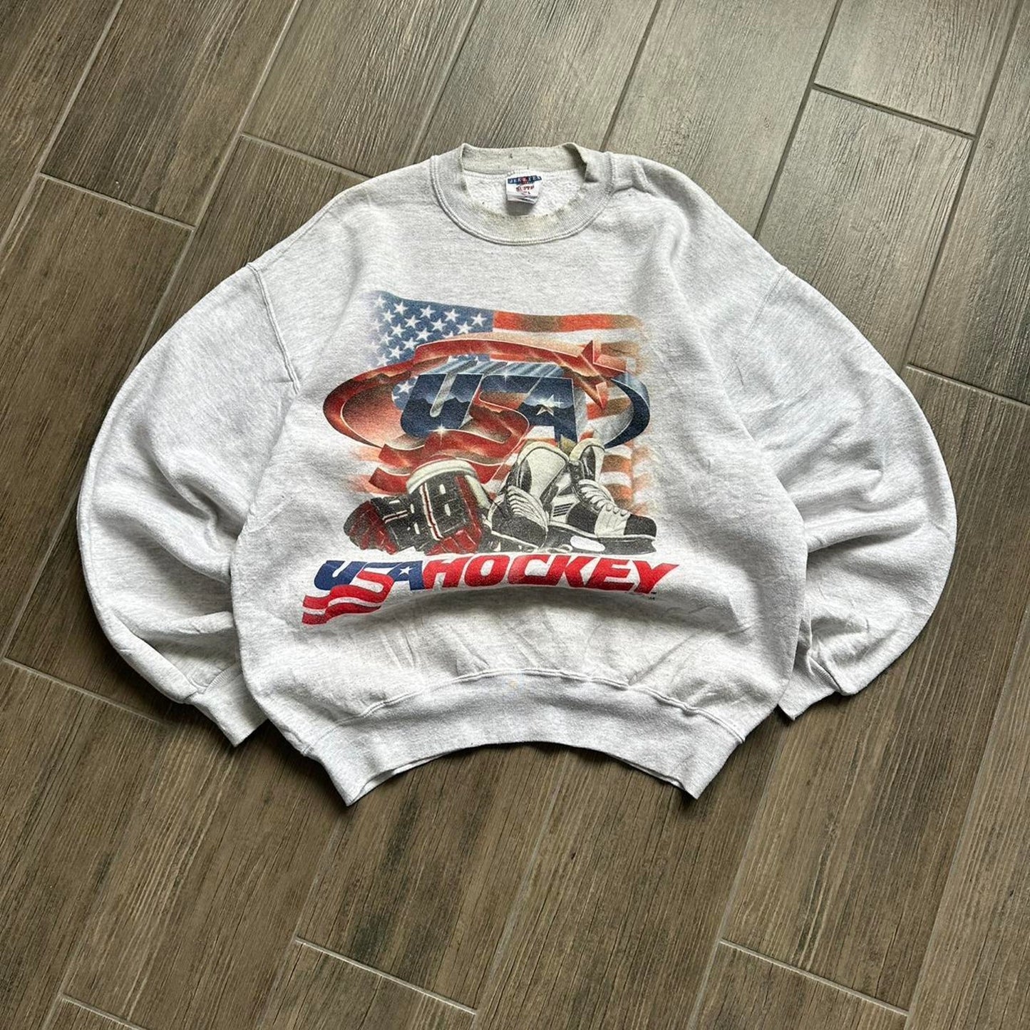 Vintage 90s hockey sweatshirt