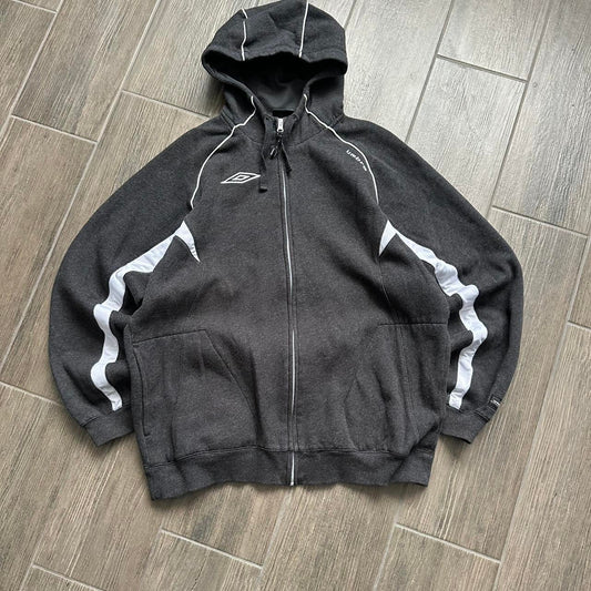 Umbro zip up baggy y2k