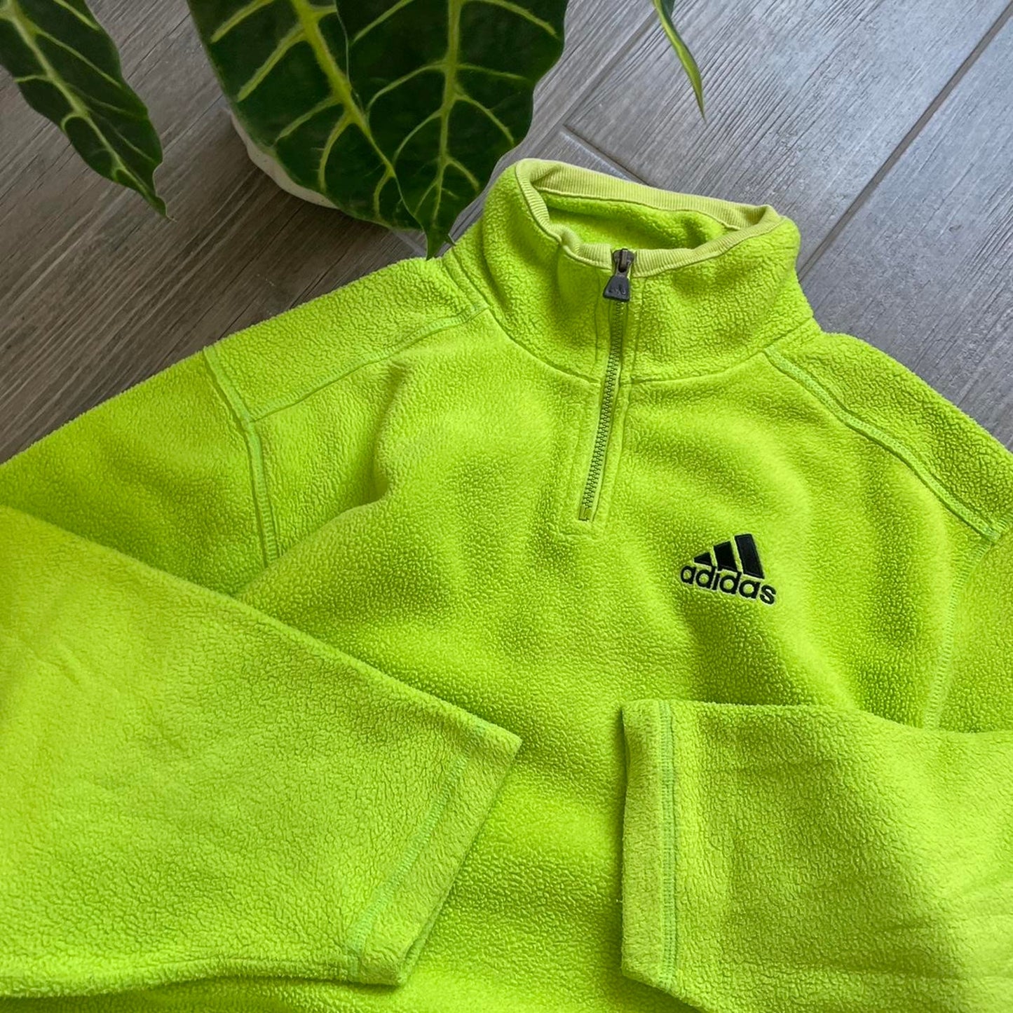 Adidas y2k baggy fleece jumper