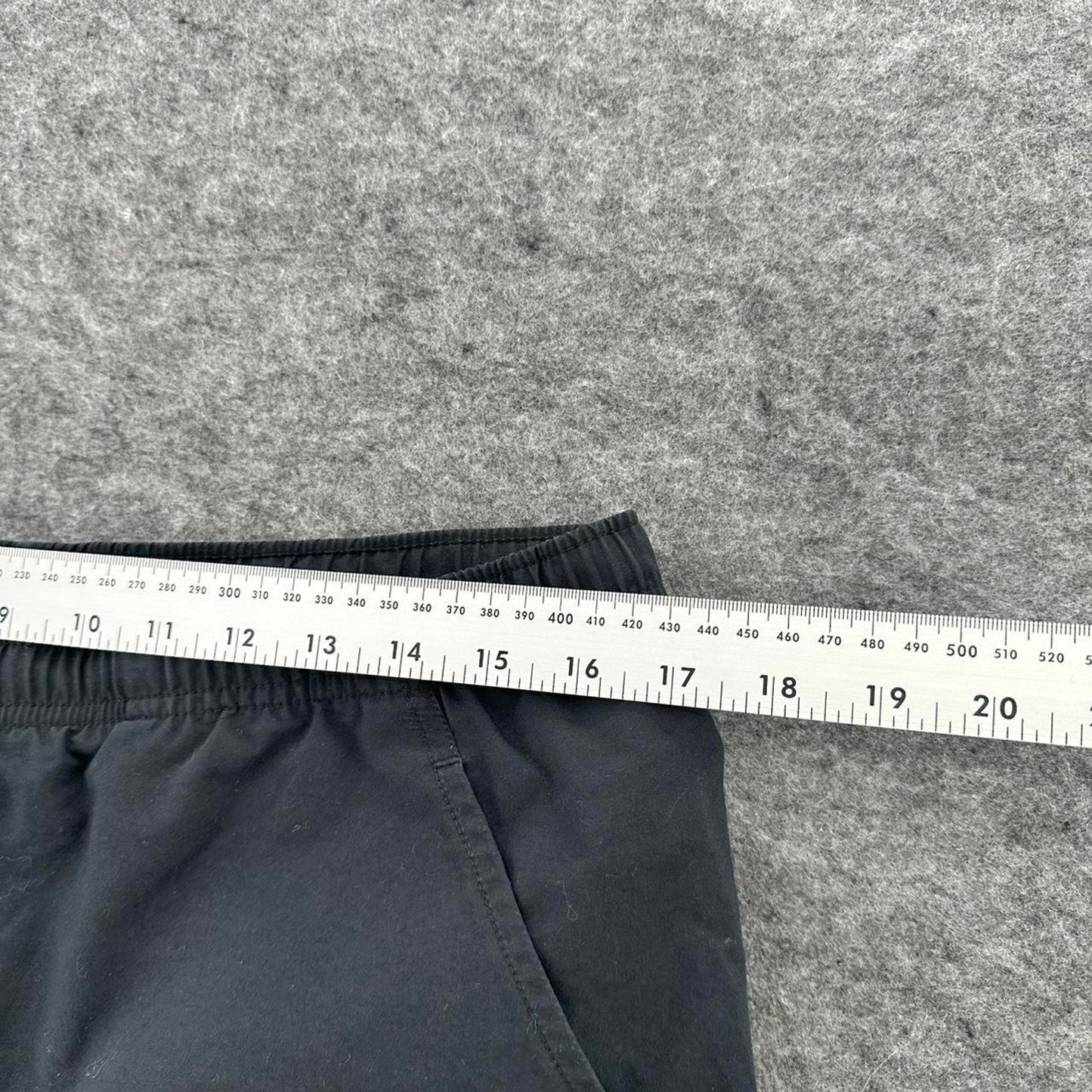 Nike black shorts with white