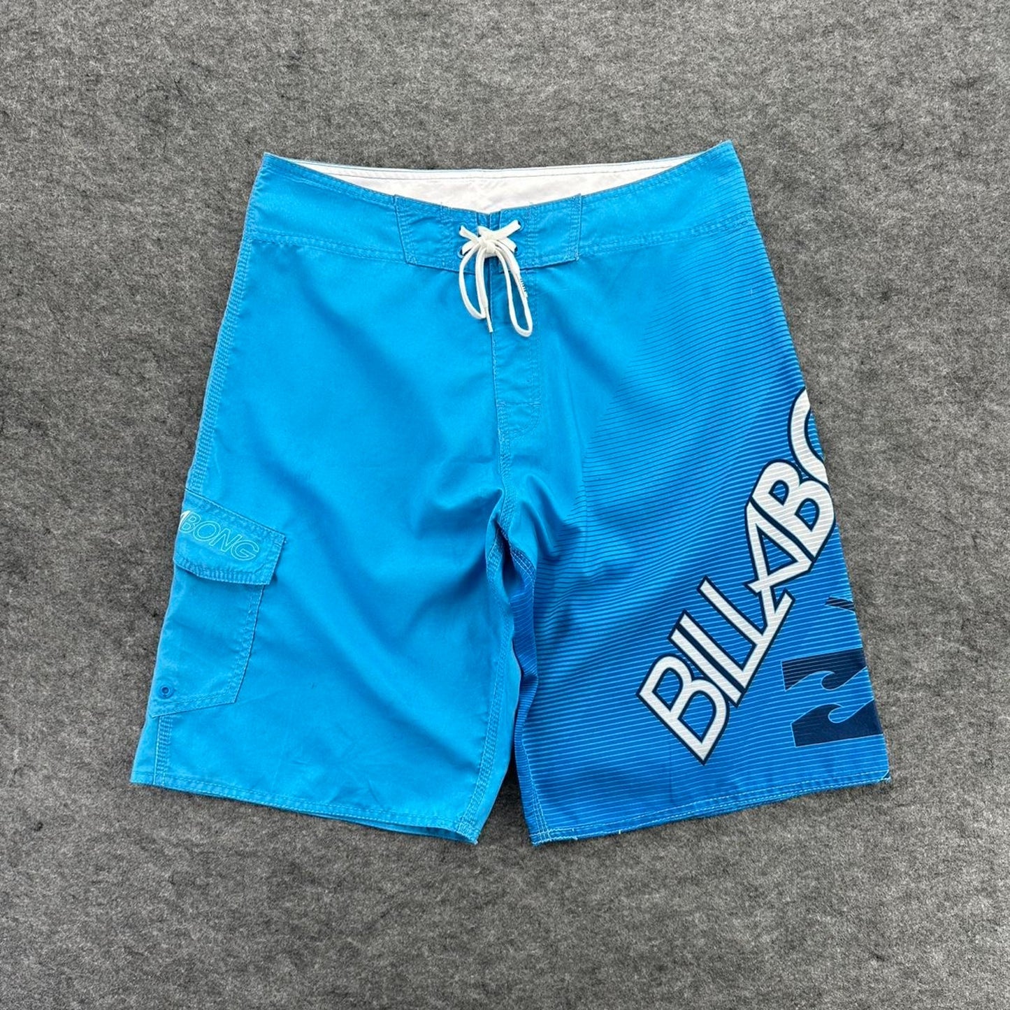 Billabong blue polyester board shorts