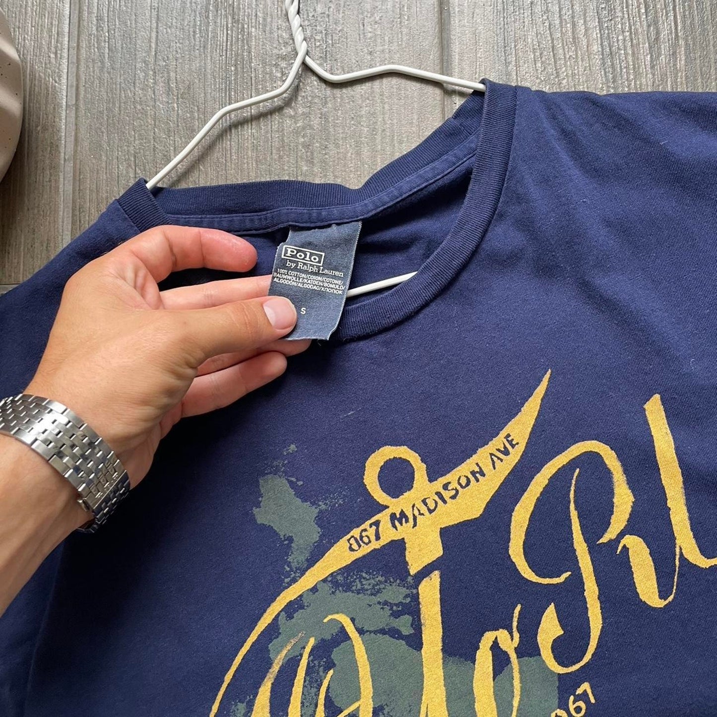 Polo Ralph Lauren summer light cotton vintage t-shirt