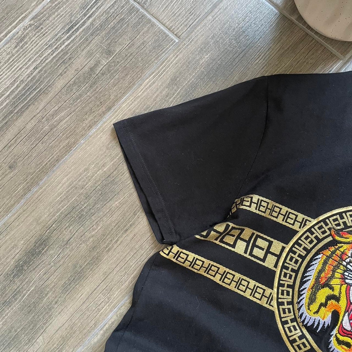 Ed Hardy y2k Japanese style black baggy t-shirt