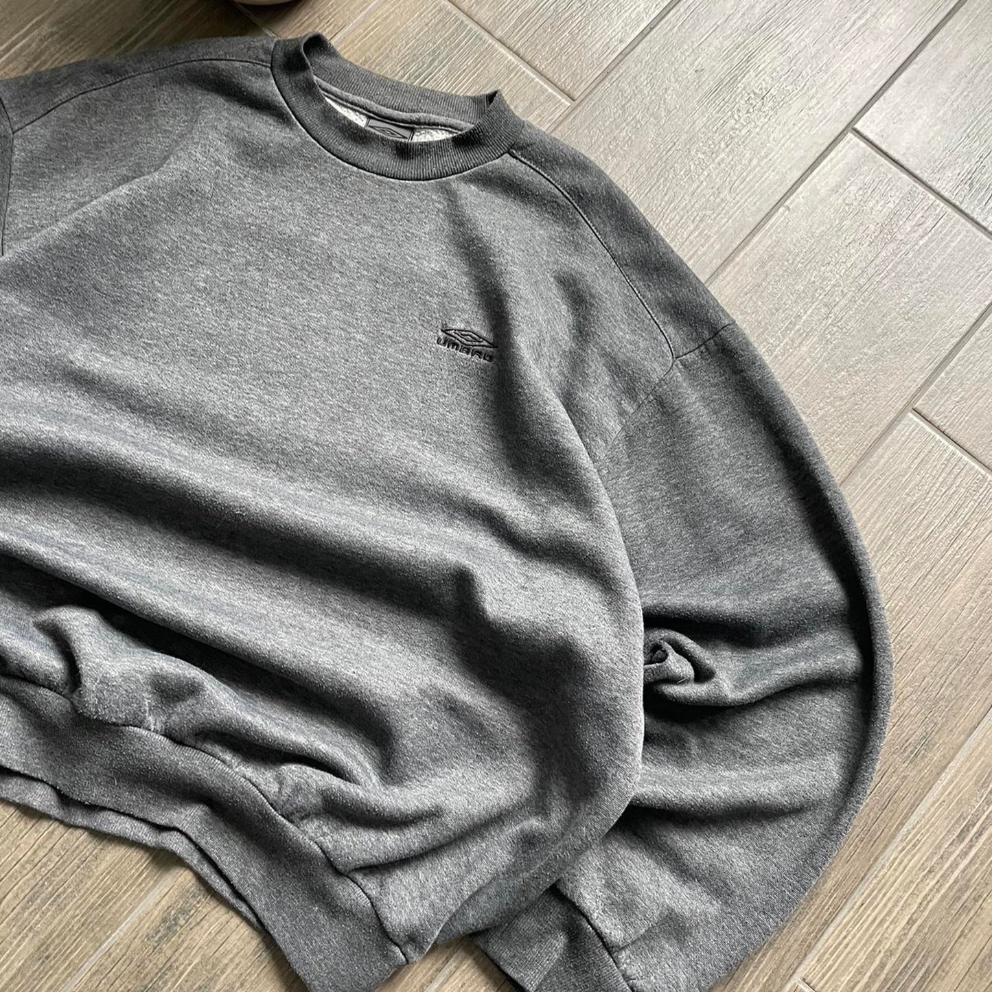 Umbro grey oversized y2k sport XXL sweatshirt