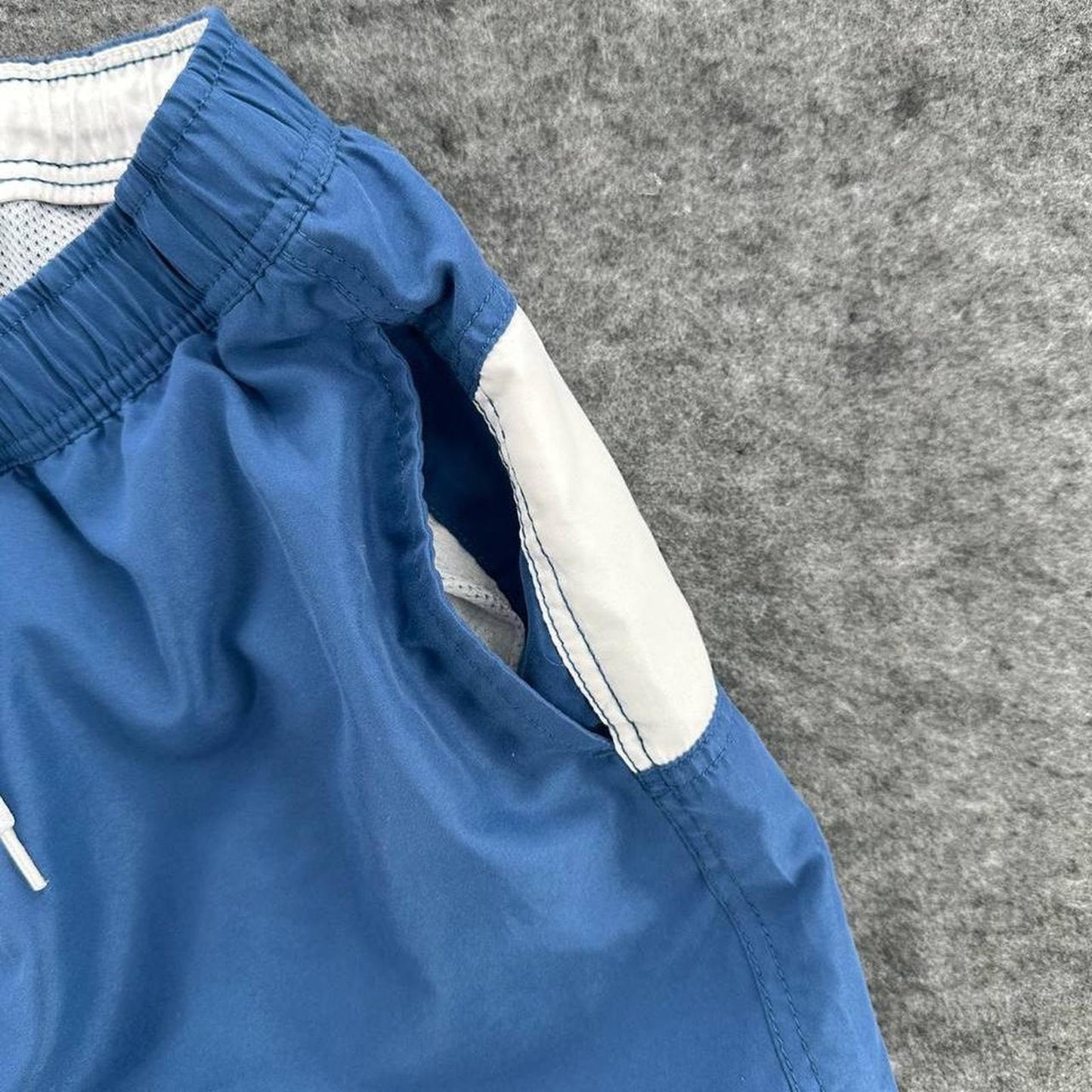 Animal blue swim shorts with